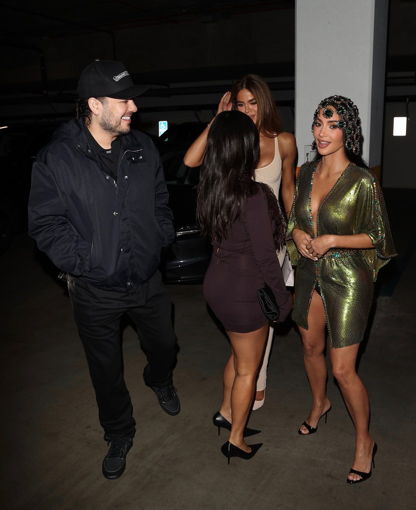 Rob Kardashian breaks cover with rare appearance at sister Kim’s 46th birthday