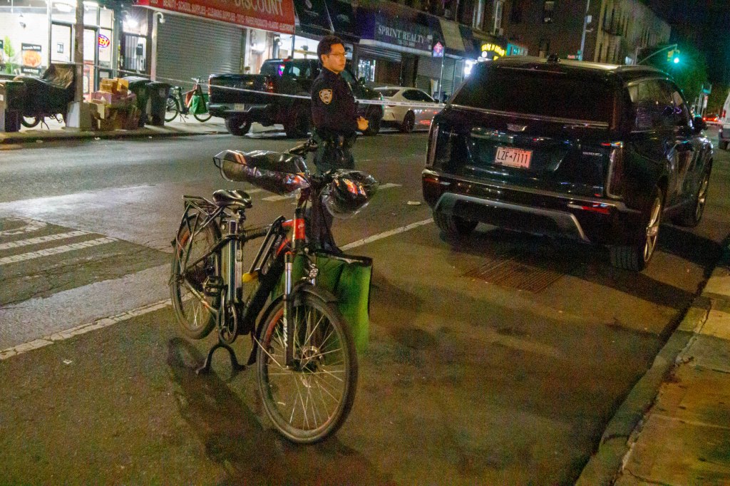 E-bike rider clinging to life after hit-and-run driver hits him on busy NYC street: cops