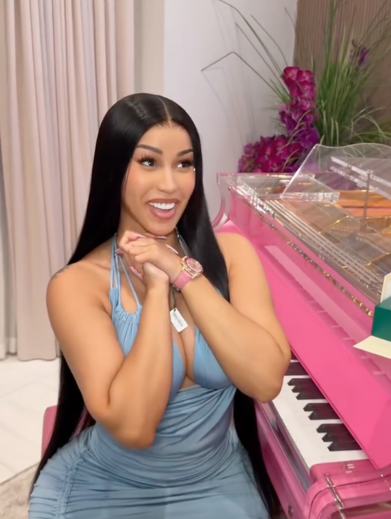 Cardi B’s lavish birthday presents to herself include rare $3M Rolex, $200K Hermès purse and a 7-carat diamond ring