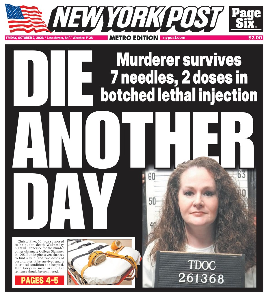 Christa Pike is ‘up and walking’ after botched execution — and she remembers: ‘She is angry’