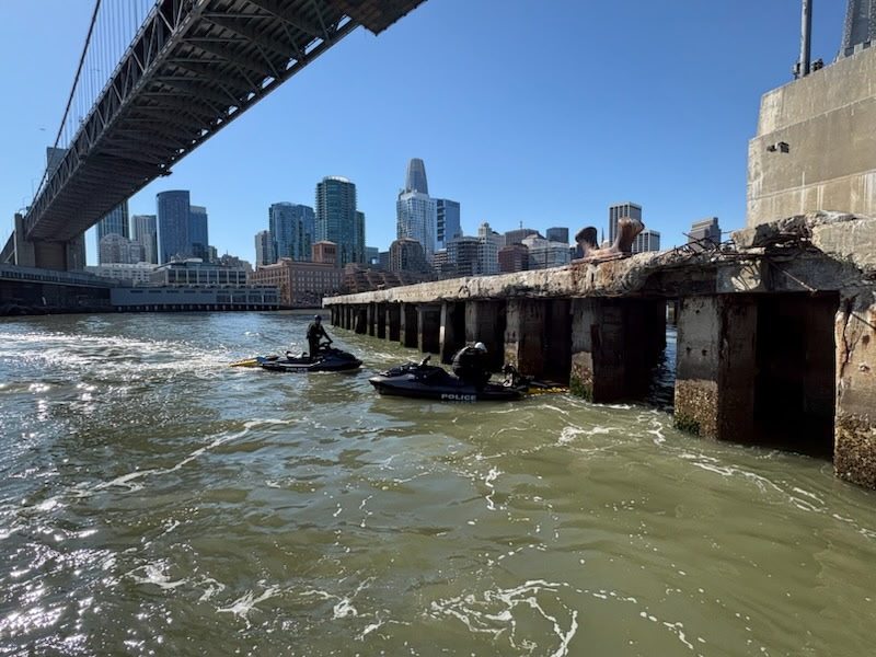 Harrowing moment kayaker is pulled from Pacific as police share video of dramatic response