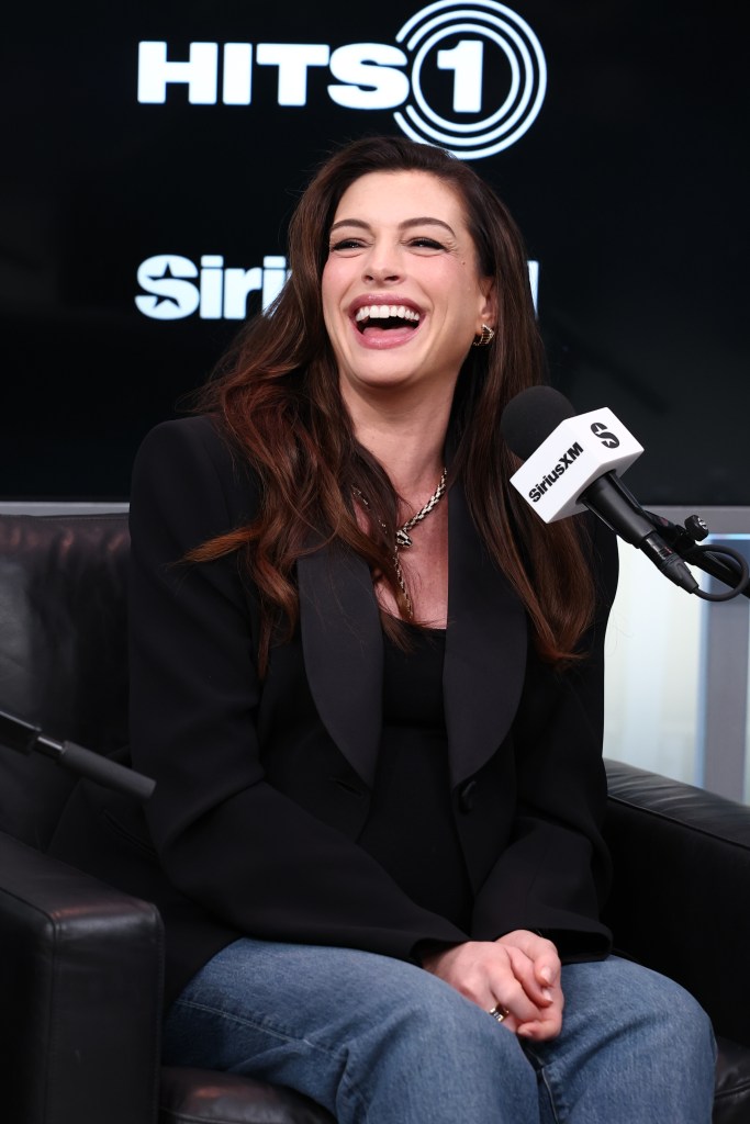 Anne Hathaway hilariously vanishes into thin air as she wraps whirlwind year promoting 5 movies: ‘Over and out’
