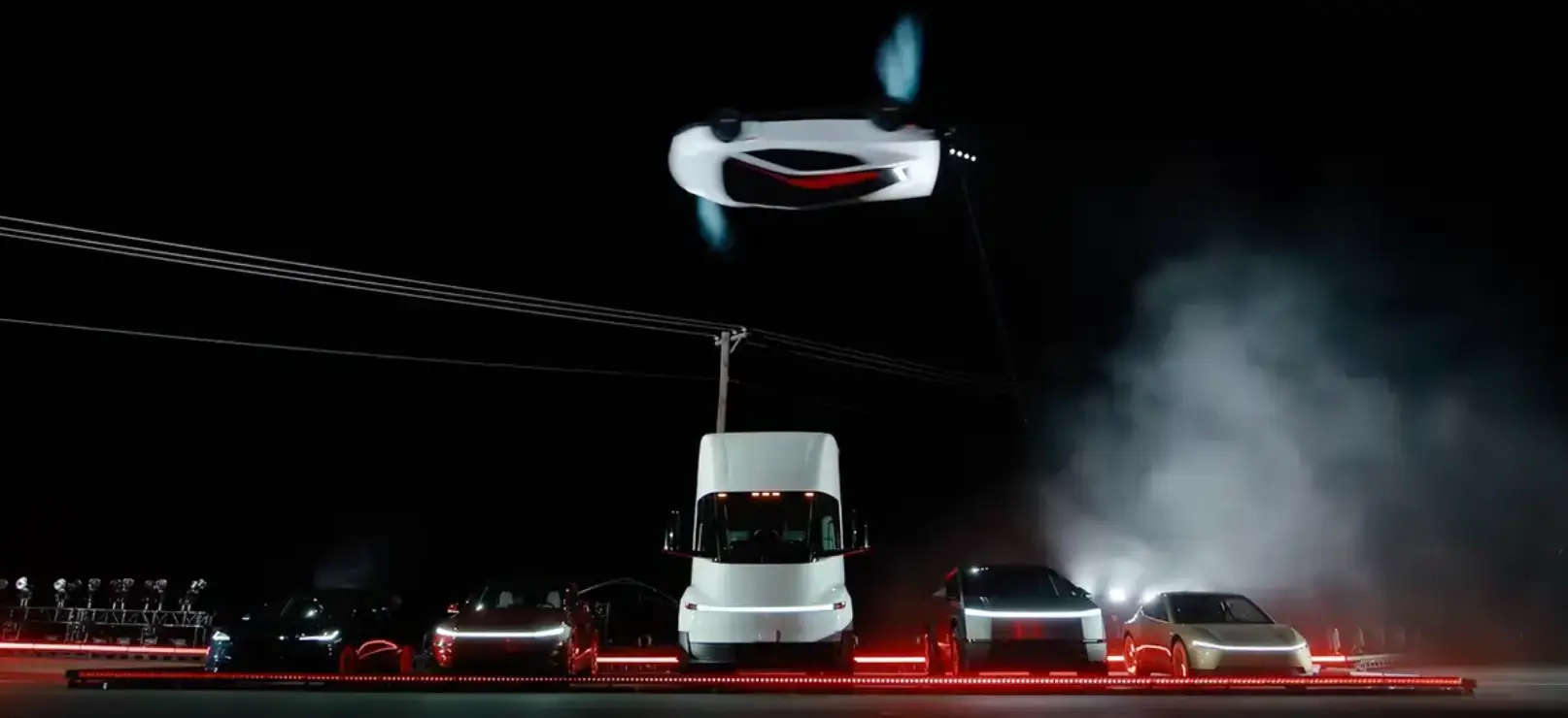 Tesla's new car did more than just fly upside down - here's all the insane new features