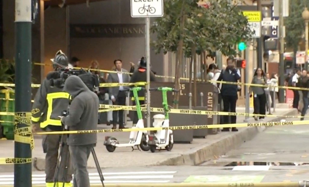 Chaos as four underground vaults erupt under San Francisco sparking mass power shut-off, shelter in place