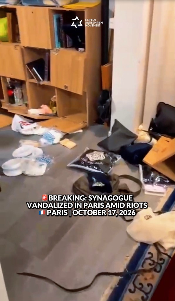 Synagogue ransacked, Jewish businesses hit during French riots: ‘Can’t be a coincidence’