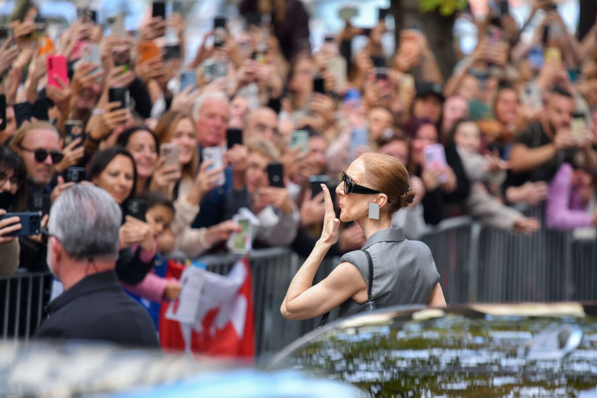 Celine Dion takes scary tumble onstage during Paris residency — and doesn’t miss a single beat