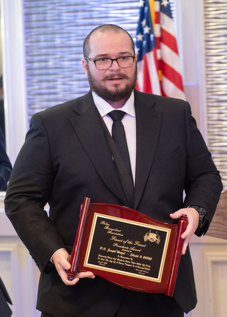 Cop who tackled Gracie Mansion ‘bomber’ among heroes honored at PBA’s ‘Finest of the Finest’