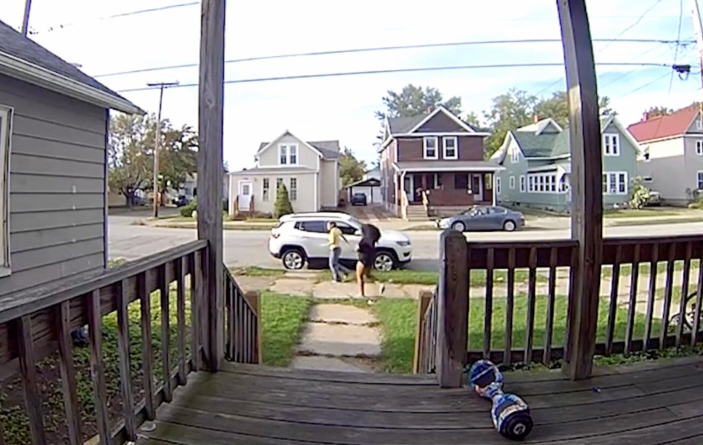 Chilling video shows people running, screaming as grandpa massacres 8 in Erie home: ‘Oh my God!’