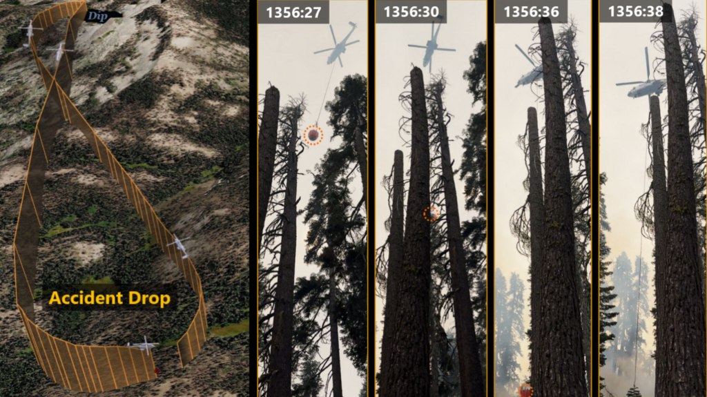 Doomed Dome Fire chopper dropped water bucket right before fatal Yosemite dive: feds
