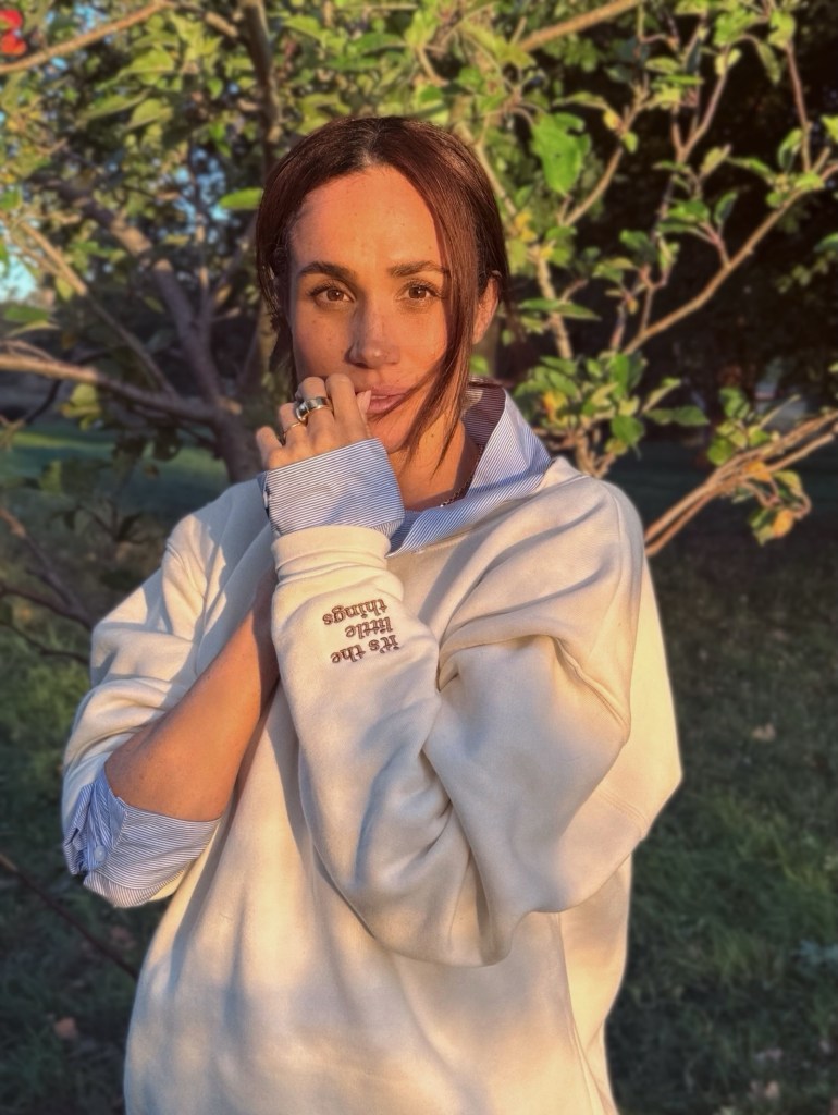 Meghan Markle designed a sweatshirt with a special meaning