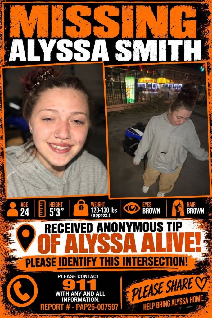 Illinois restaurant worker Alyssa Smith missing after vanishing on Chicago trip with boyfriend