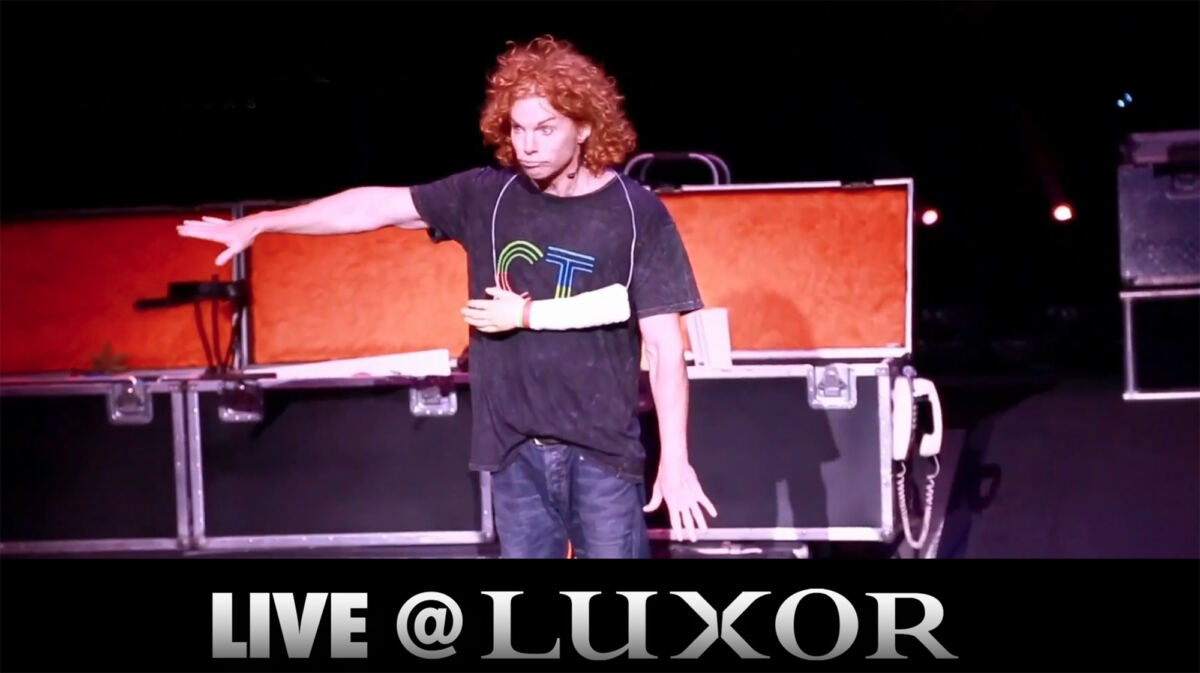 Carrot Top jokes about ‘month of reflection’ in first Las Vegas residency show since suicide attempt
