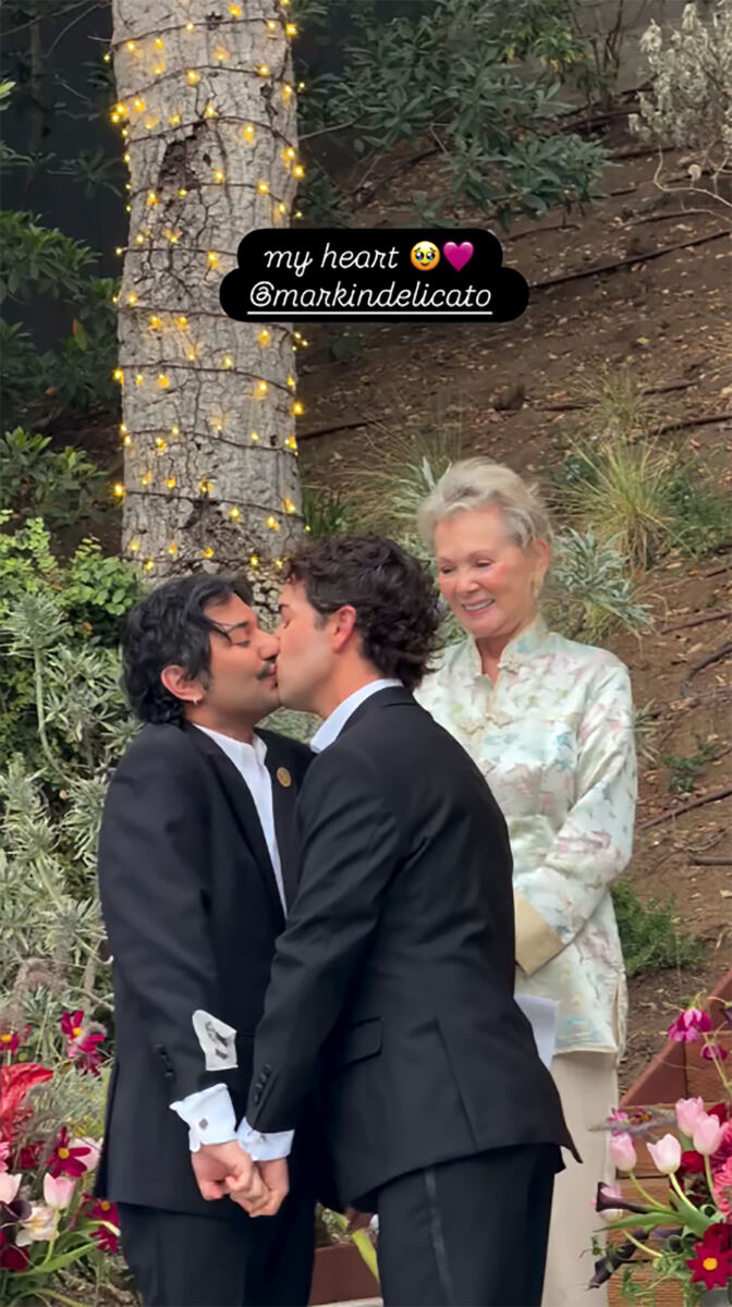 Jean Smart officiates ‘Hacks’ co-star Mark Indelicato’s wedding as cast reunites