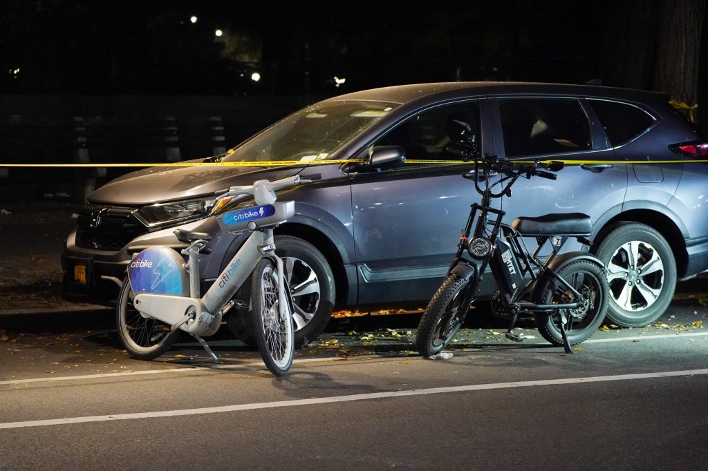 Wrong-way Citi Bike rider left clinging to life after crash near NYC’s Central Park