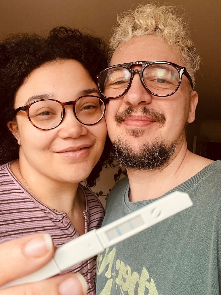 Trans man and wife expecting first baby using his eggs and her womb
