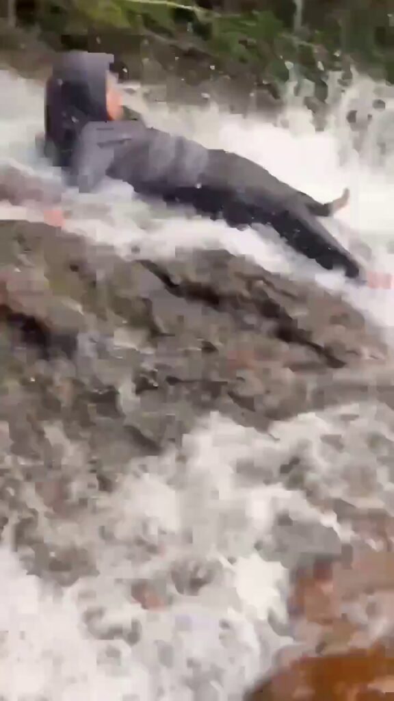 Sightseer slips plunges to death off 65-foot waterfall — friends filmed horrific moment