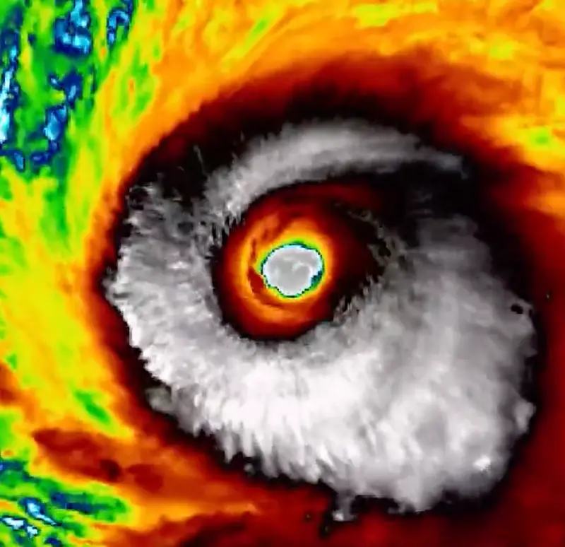 Super Typhoon Champi intensifies to become strongest storm on Earth in 2026 equivalent of Category 5