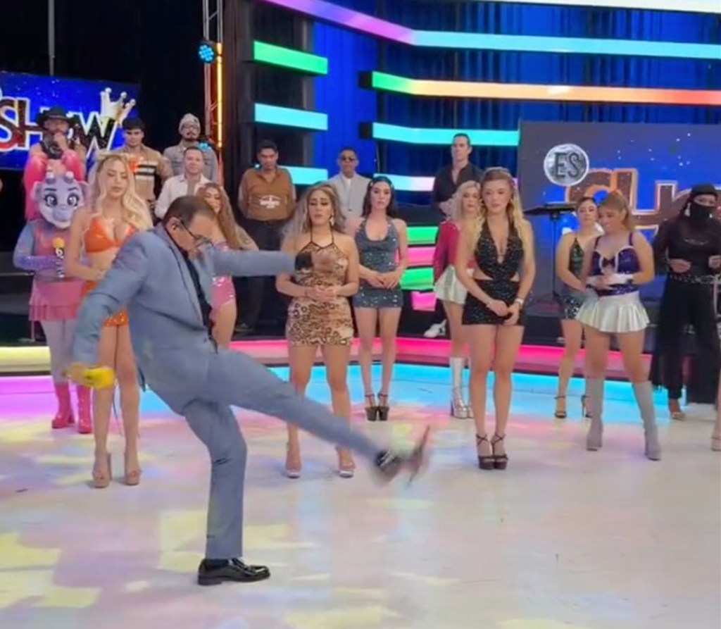 TV show host kicks drone into model’s face — blames mishap on his shoes