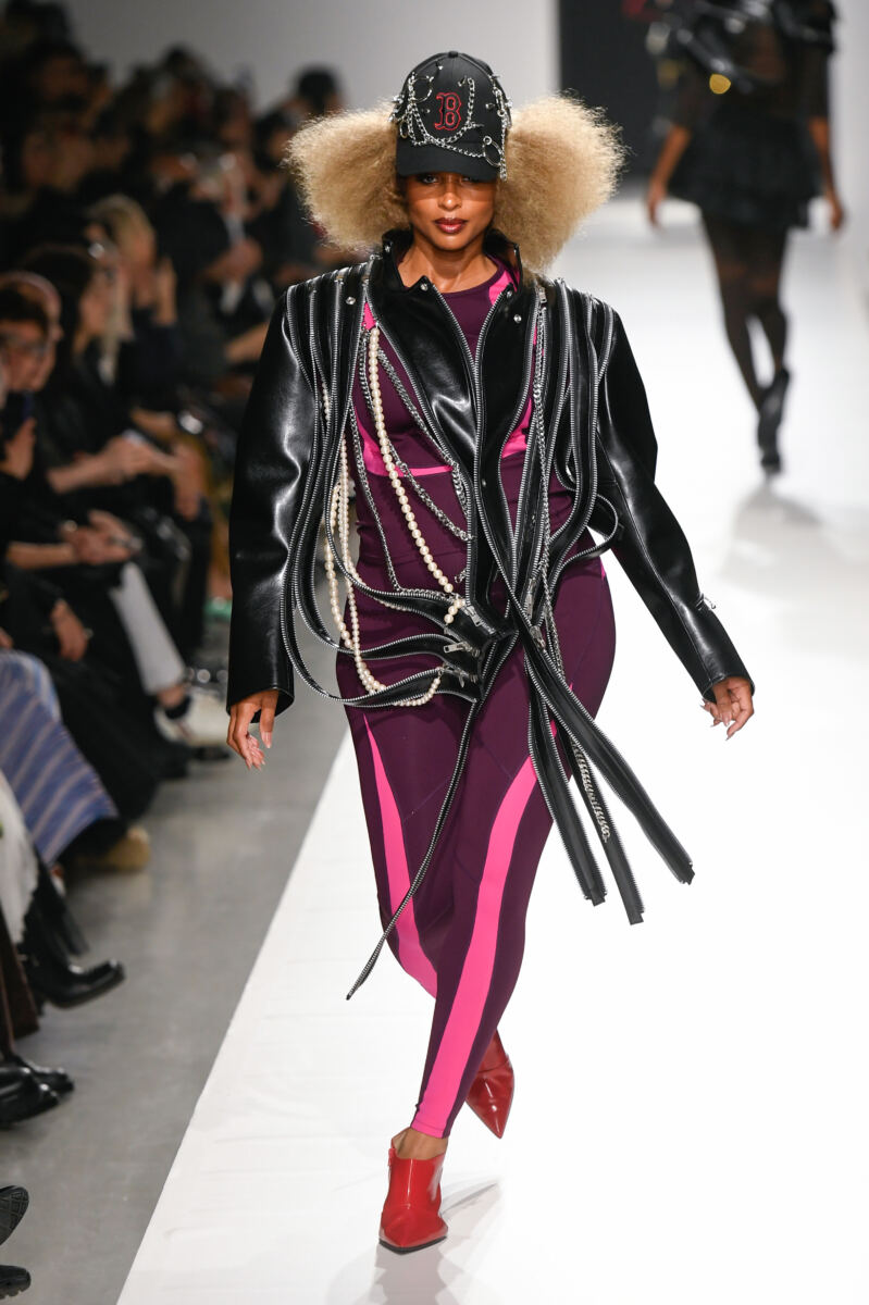 Pregnant Ciara bares growing baby bump while strutting Paris Fashion Week runway