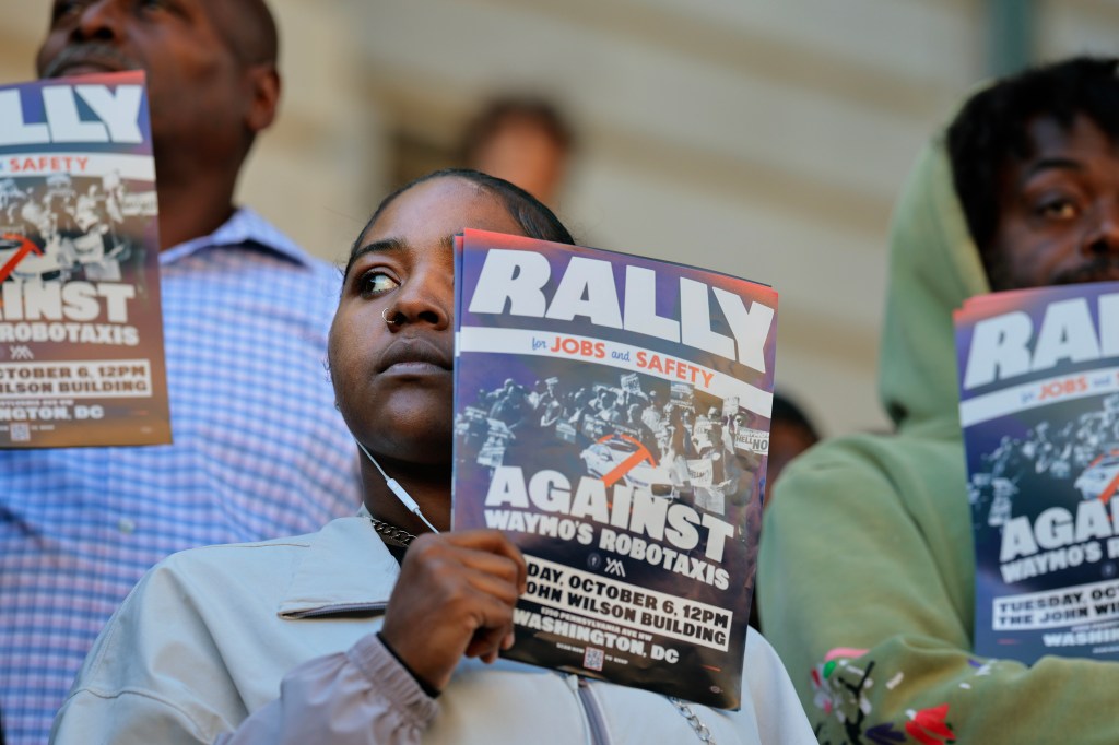 Protesters rage over ‘bulls—’ AI technology that could wipe out an entire profession