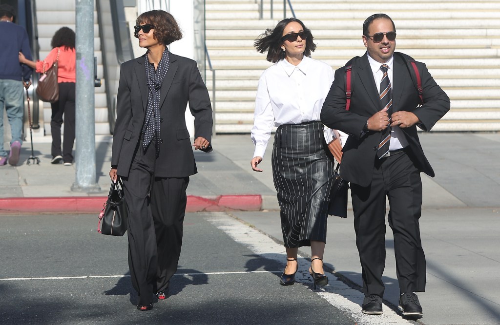 Exclusive | Halle Berry’s ex Olivier Martinez storms out of court during testimony over abuse claims