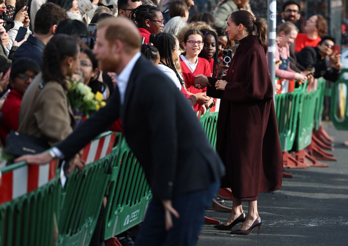Meghan Markle makes first official joint appearance with Prince Harry since UK move: ‘It’s great to be back’