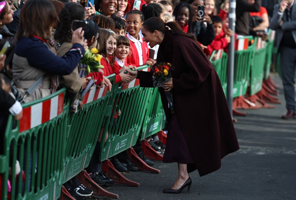 Meghan Markle makes first official joint appearance with Prince Harry since UK move: ‘It’s great to be back’