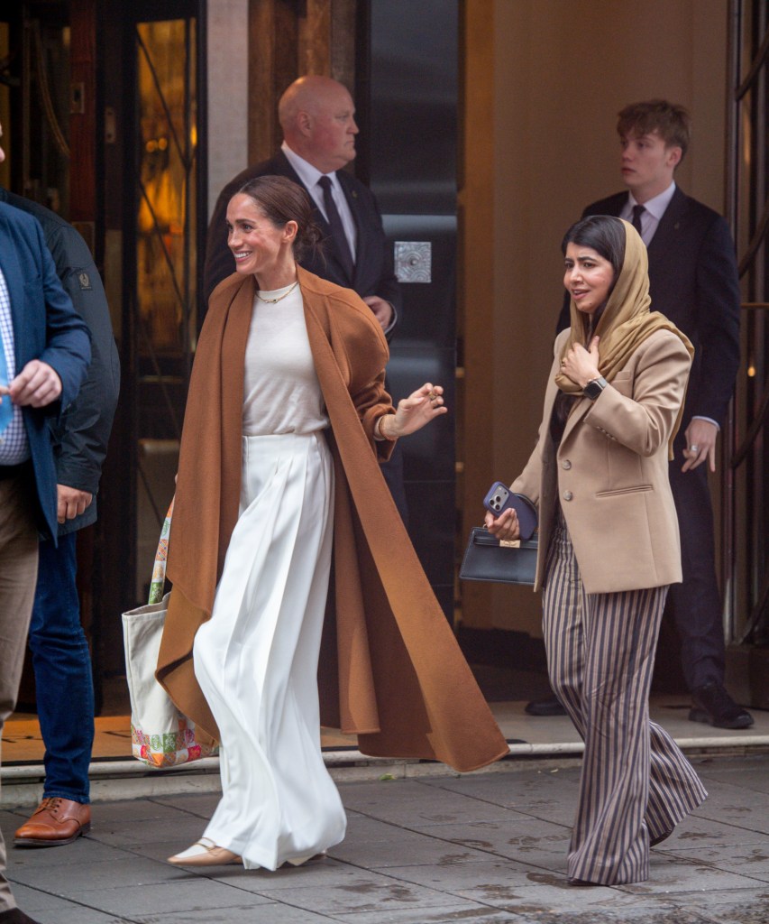 Meghan Markle dons Chanel and $21K in jewels for lunch date in London