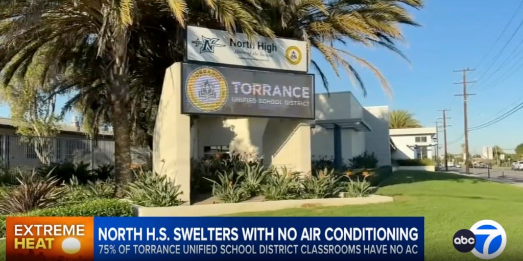 California students suffer in intense heat with no air conditioning across hundreds of classrooms