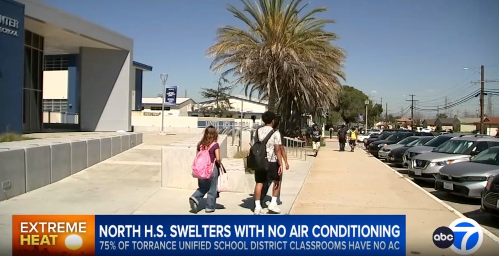 California students suffer in intense heat with no air conditioning across hundreds of classrooms