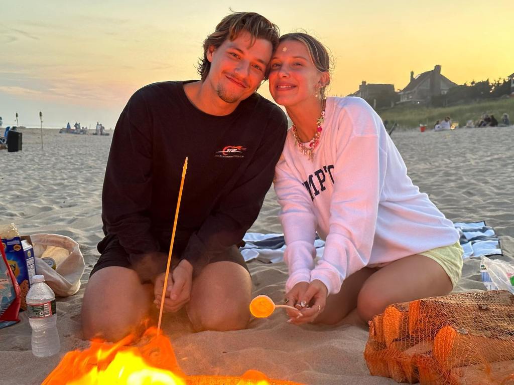 Millie Bobby Brown shares new photos of 2nd baby with husband Jake Bongiovi in latest family update