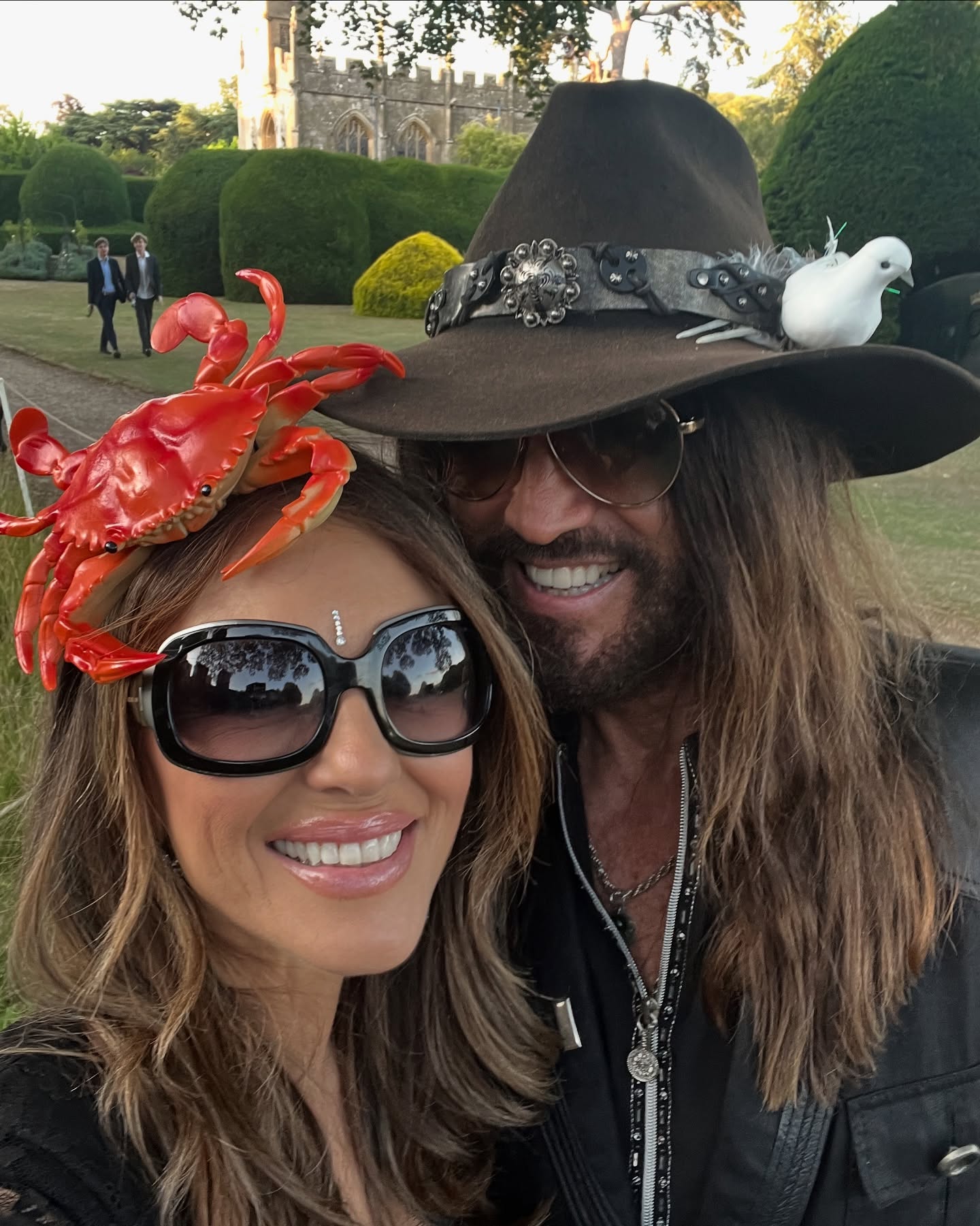 Elizabeth Hurley and Billy Ray Cyrus take major step in their romance