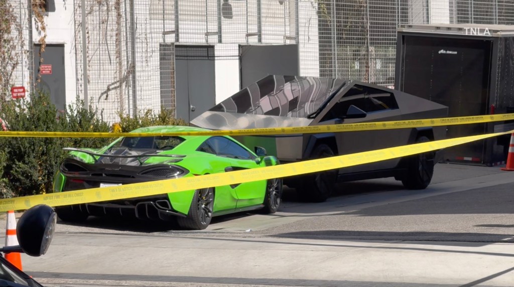 Wild gunfight erupts in LA as shooters fire hail of bullets into tourist’s McLaren supercar