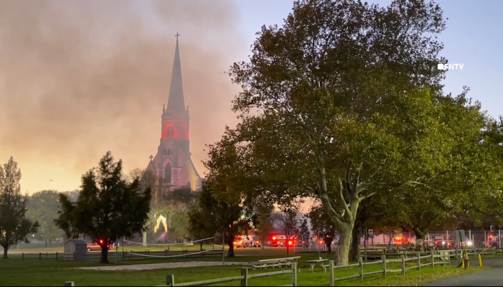 Firefighters save historic NYC church famous for ‘Godfather’ scene from 4-alarm blaze