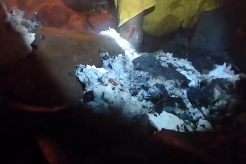 Hero Mississippi neighbor digs through smouldering wreckage with his hands to rescue boy, 4, trapped in house fire