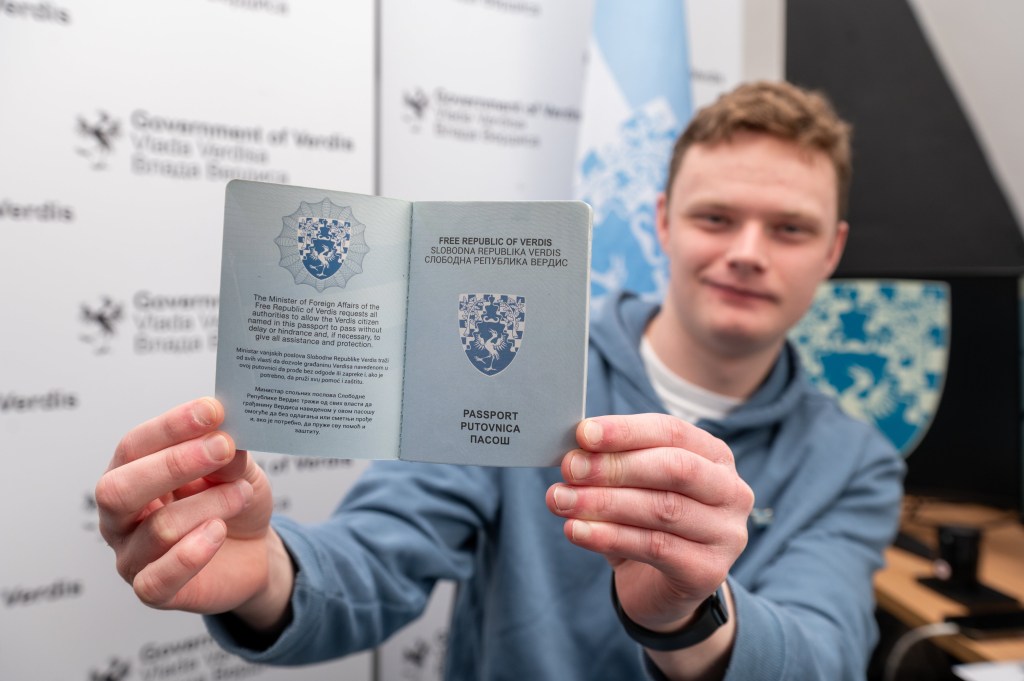 British man, 21, who founded his own country receives award from the United Nations
