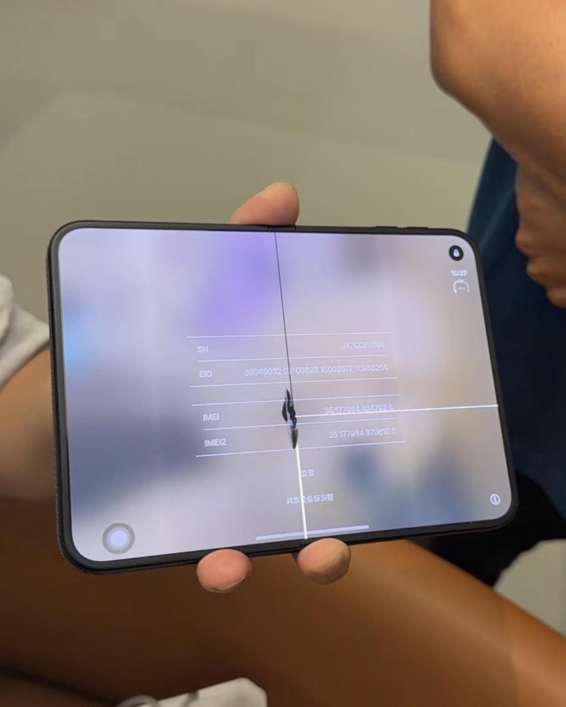 Apple’s new $2K iPhone Duo wows critics with foldable screen — but some users are already complaining of cracked devices