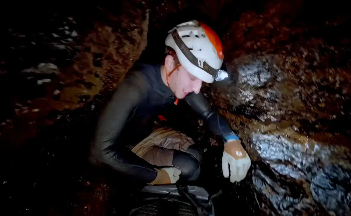 Man ventures into UK's 'most dangerous cave' where six bodies remain trapped decades after tragedy