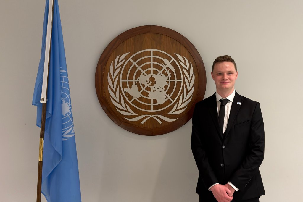 British man, 21, who founded his own country receives award from the United Nations