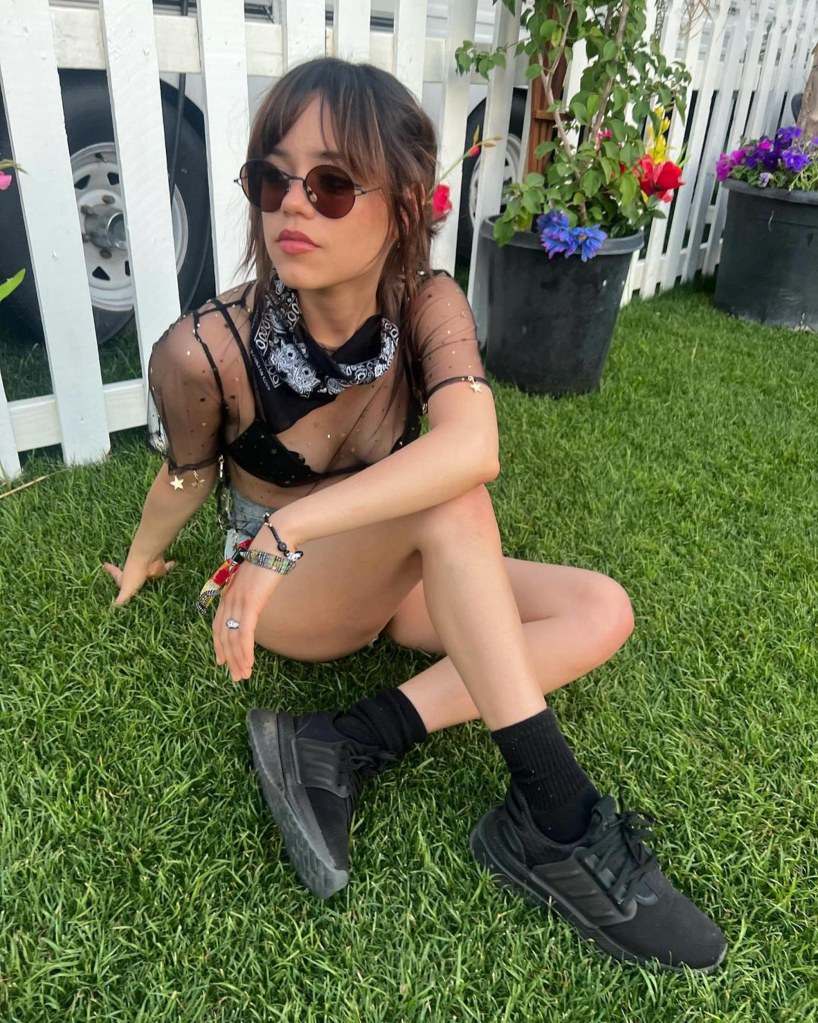 Jenna Ortega is a work of art on the cover of Vogue