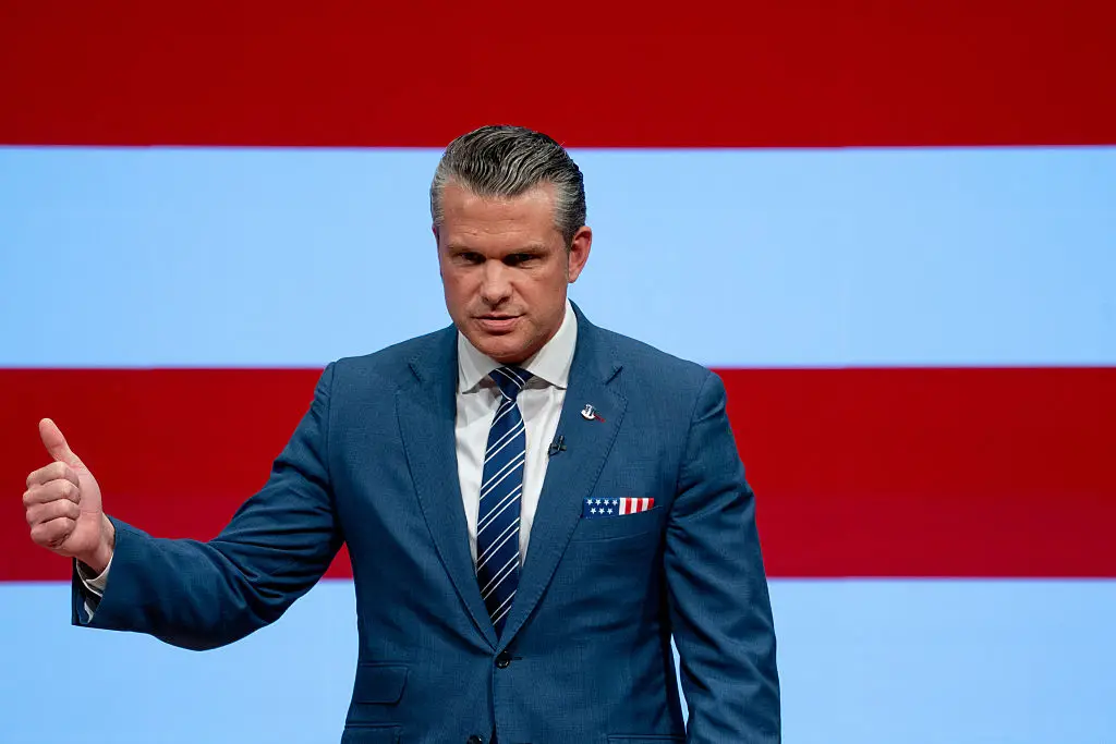 Pete Hegseth slammed for using disturbing slur in bizarre rant on Department of War