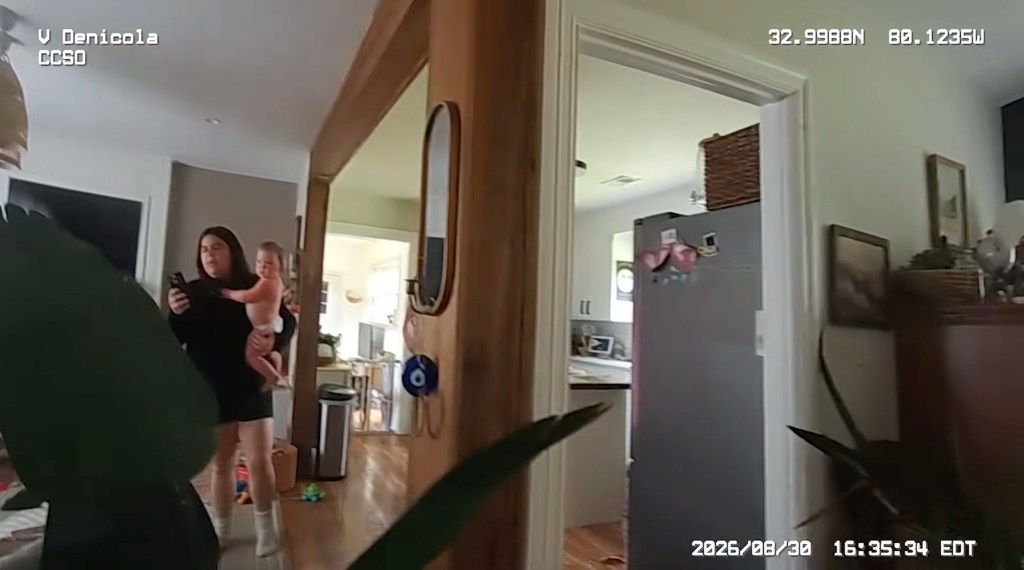 Bodycam footage reveals police welfare check in weeks before South Carolina toddlers’ deaths