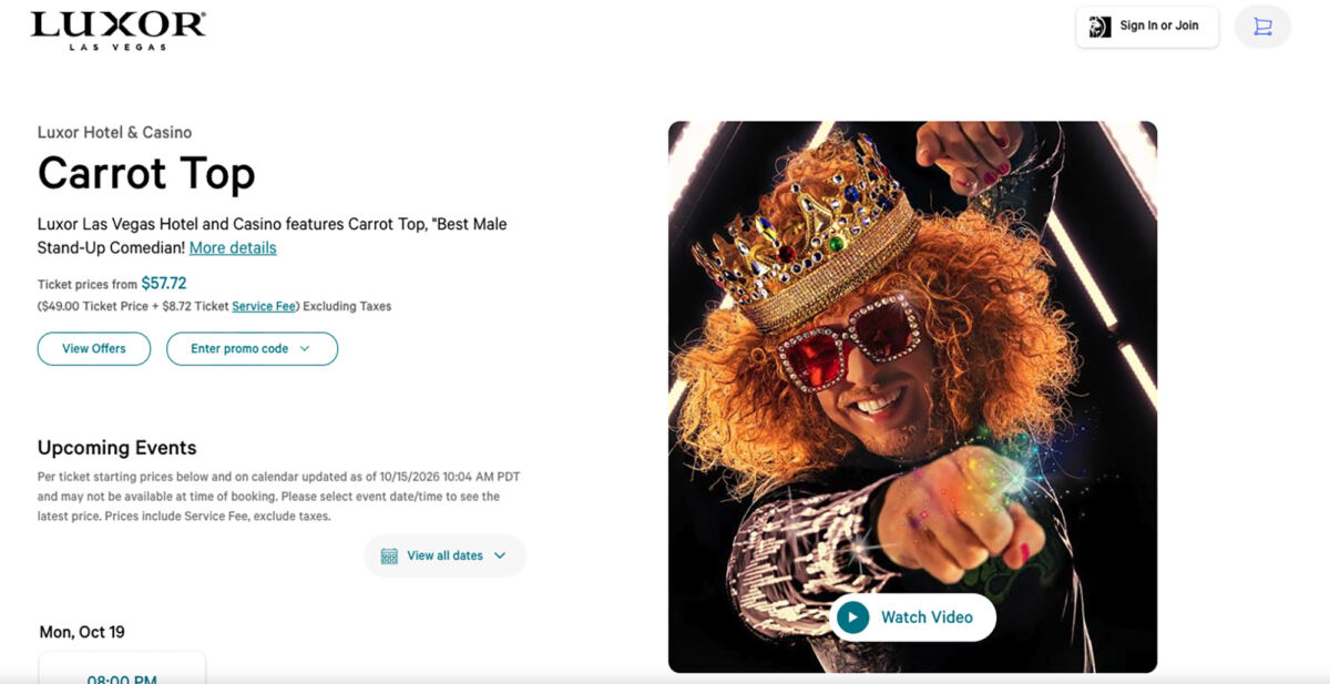 Carrot Top set to make dramatic return to stage after suicide attempt