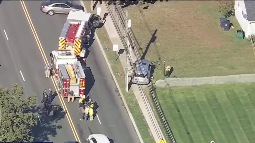 NJ teen driver plows SUV into group of students on sidewalk, leaving six injured