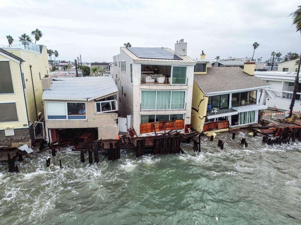 Long Beach homeowners heartbroken as Tropical Storm Rachel annihilates houses