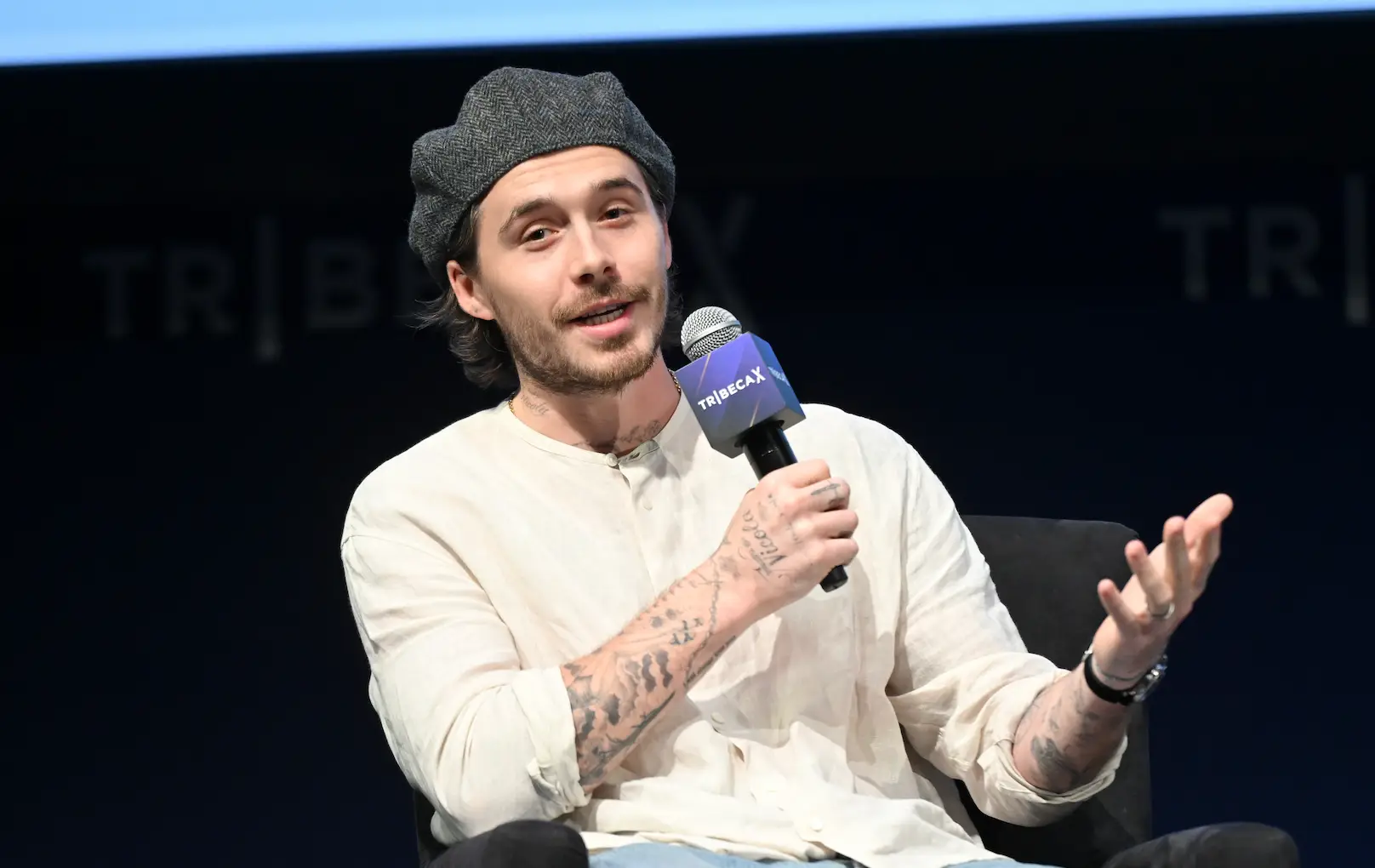 Brooklyn Beckham has subtle message to critics after 'vile' burnt pasta backlash