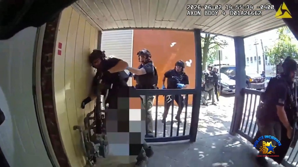 Wheelchair-bound felon shoots 2 cops before SWAT team takes him out in heart-stopping bodycam video