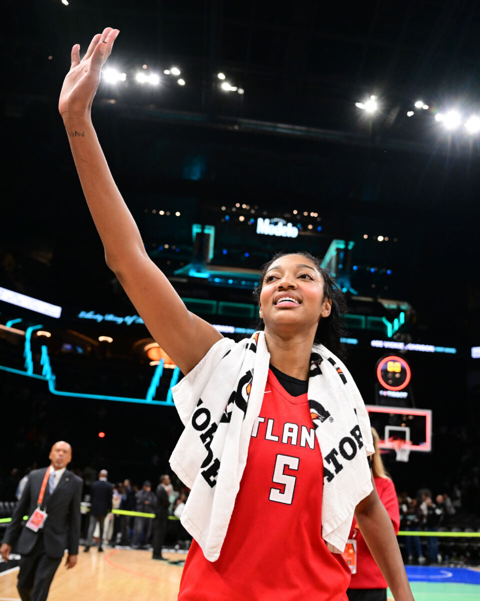 Atlanta Dream star Angel Reese splurges on teammates during lavish celebration dinner in NYC after WNBA semifinals win