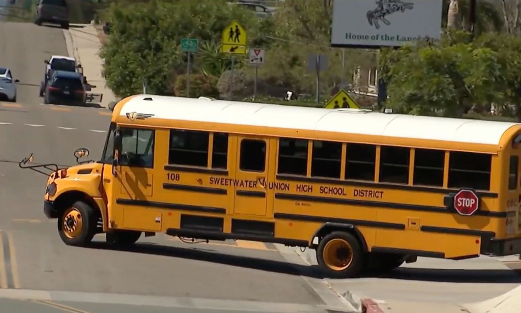 California teen, 15, rushed to hospital after being scorched on school bus amid blistering heat