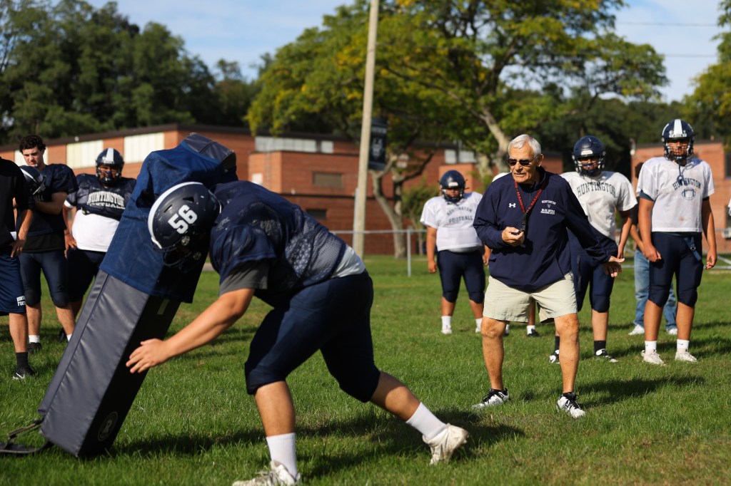 The 83-year-old Long Island high school coach who’s still going — four NFL players later